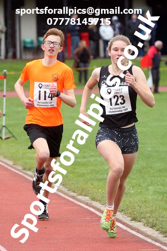 800 metres, NECAA Open Meeting, Morpeth, Sunday, October 18th. David T. Hewitson/Sports for All Pics